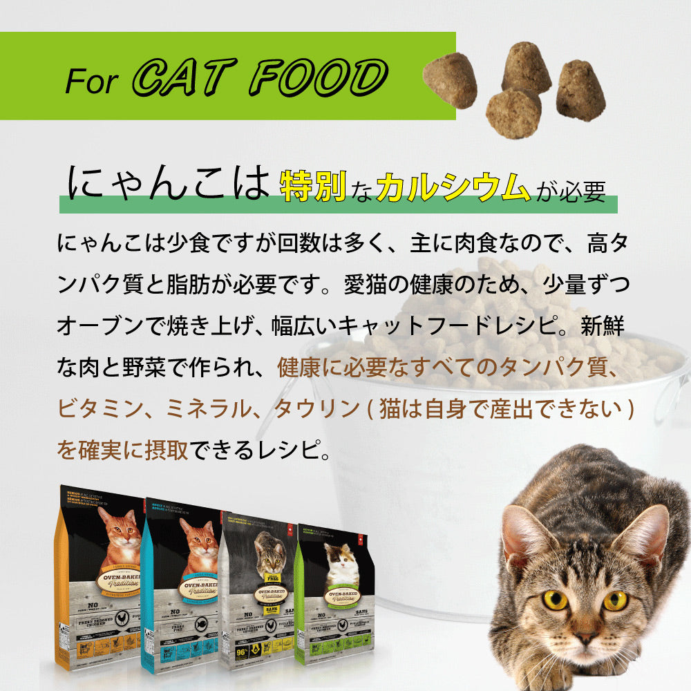オーブンベークド トラディション OVEN-BAKED TRADITION キャットフード グレインフリー フィッシュ 350g