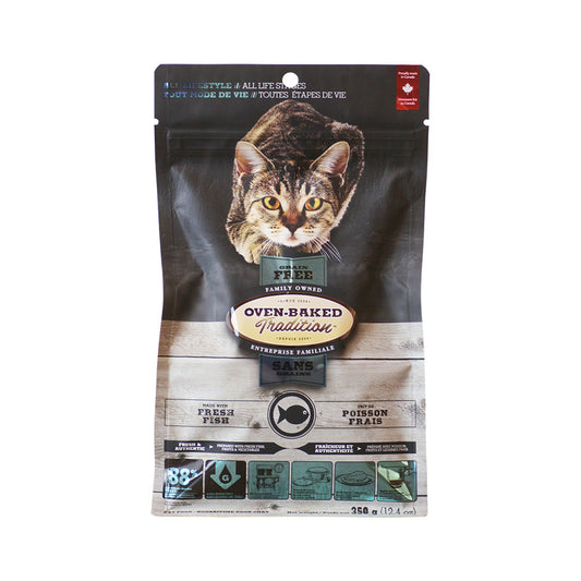 オーブンベークド トラディション OVEN-BAKED TRADITION キャットフード グレインフリー フィッシュ 350g
