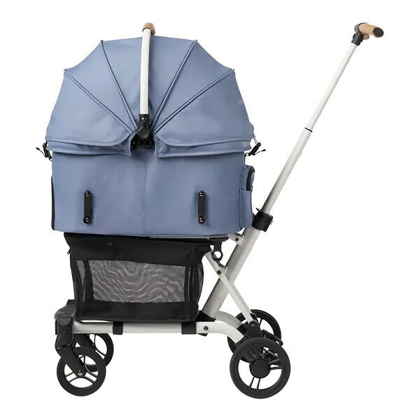 AIRBUGGY エアバギー フォー ペット ペットカート ウィズ エックス WIZ X 数量限定カラー ブルーグレー【送料無料】