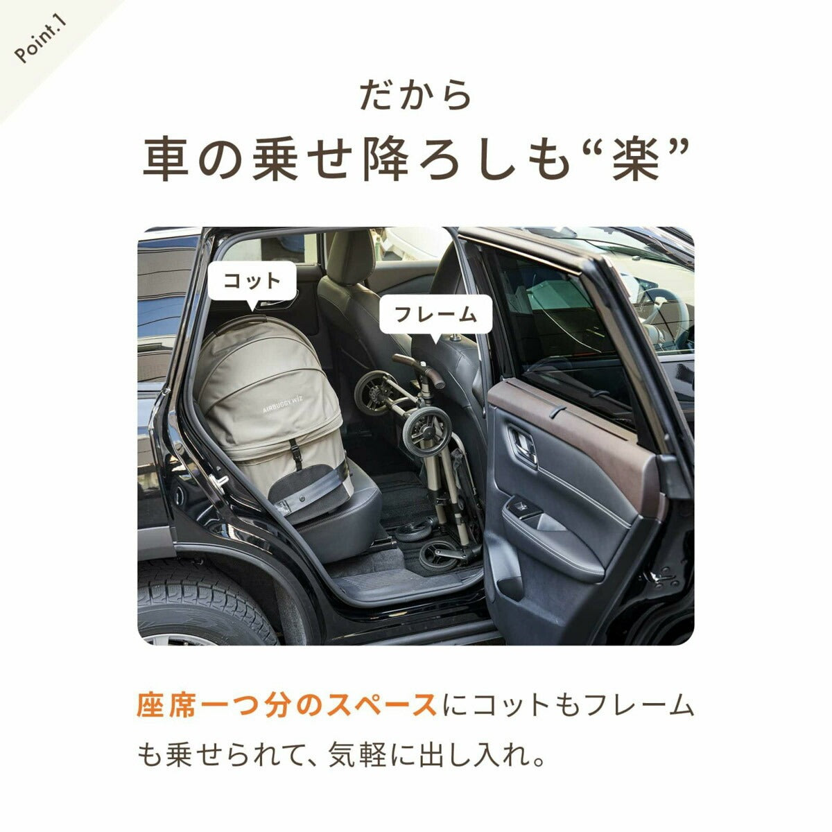 AIRBUGGY エアバギー フォー ペット ペットカート ウィズ エックス WIZ X 数量限定カラー ブルーグレー【送料無料】