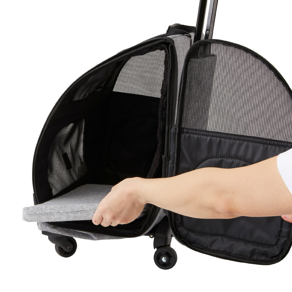 エアバギー フォー ペット AIRBUGGY FOR PET C-CORE 3Dマット フィットシリーズ用 グレー【送料無料】