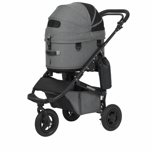 エアバギー フォー ペット AIRBUGGY FOR PET ペットカート ドーム3 プレミア セット レギュラー アーバン ストーン【送料無料】 犬 猫 多頭 折りたたみ