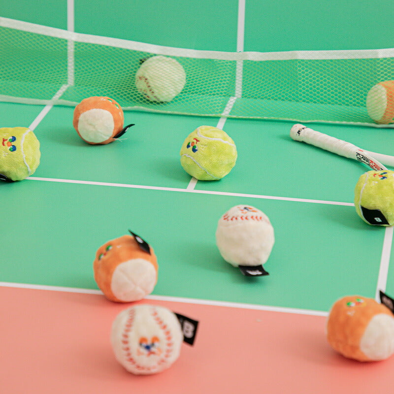バイトミー BITE ME ミニスポーツボールおもちゃセット 3個入(ビリヤードのボール、野球ボール、テニスボール:各1個)