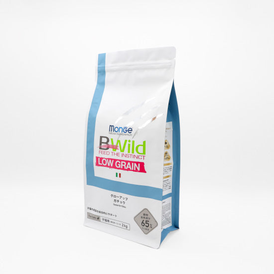 ビーワイルド B Wild キャットフード グローアップ ガチョウ ローグレイン キトン 2kg