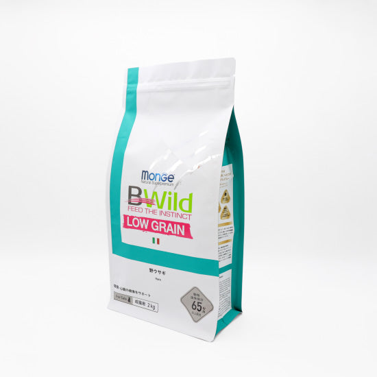 ビーワイルド B Wild キャットフード 野ウサギ ローグレイン 2kg