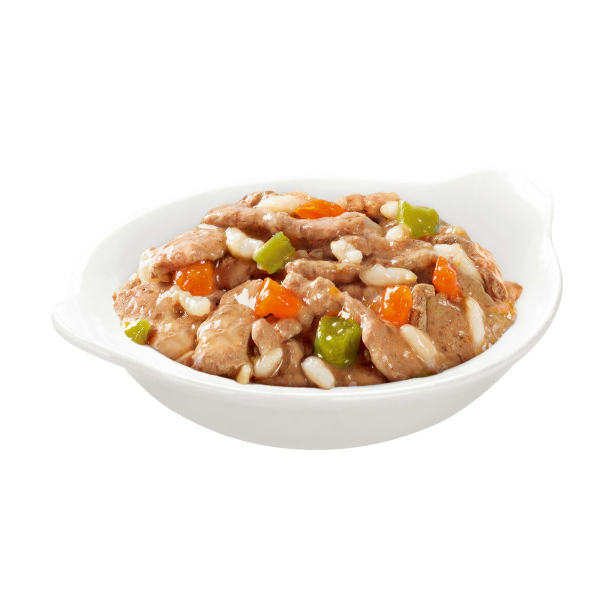 シーザー ドッグフード トレイ 成犬用 おうちレシピ ジューシーチキン 緑黄色野菜&玄米入り 100g 缶詰