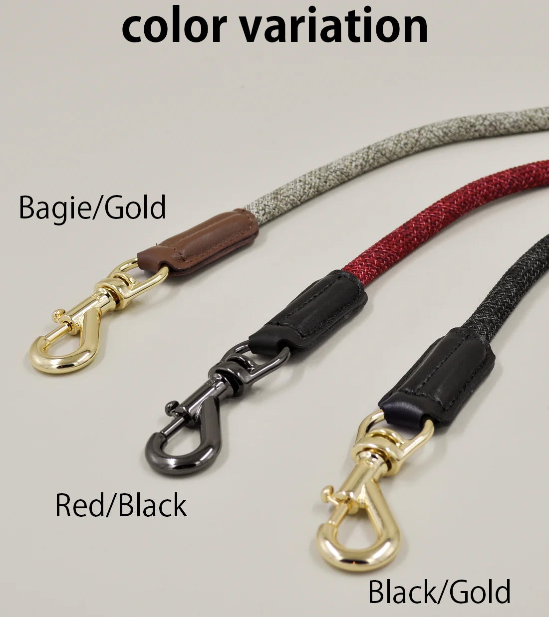 ハイファイブドッグ HIGH5DOGS メトロポリタンコレクション ハンズフリーリーシュ 9mm ブラック/ゴールド【送料無料】