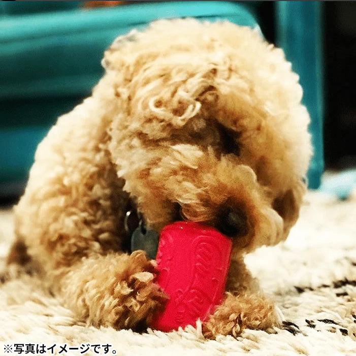 ソダパップ チュートイ&トリートディスペンサー パピー 缶トイ L ピンク【送料無料】