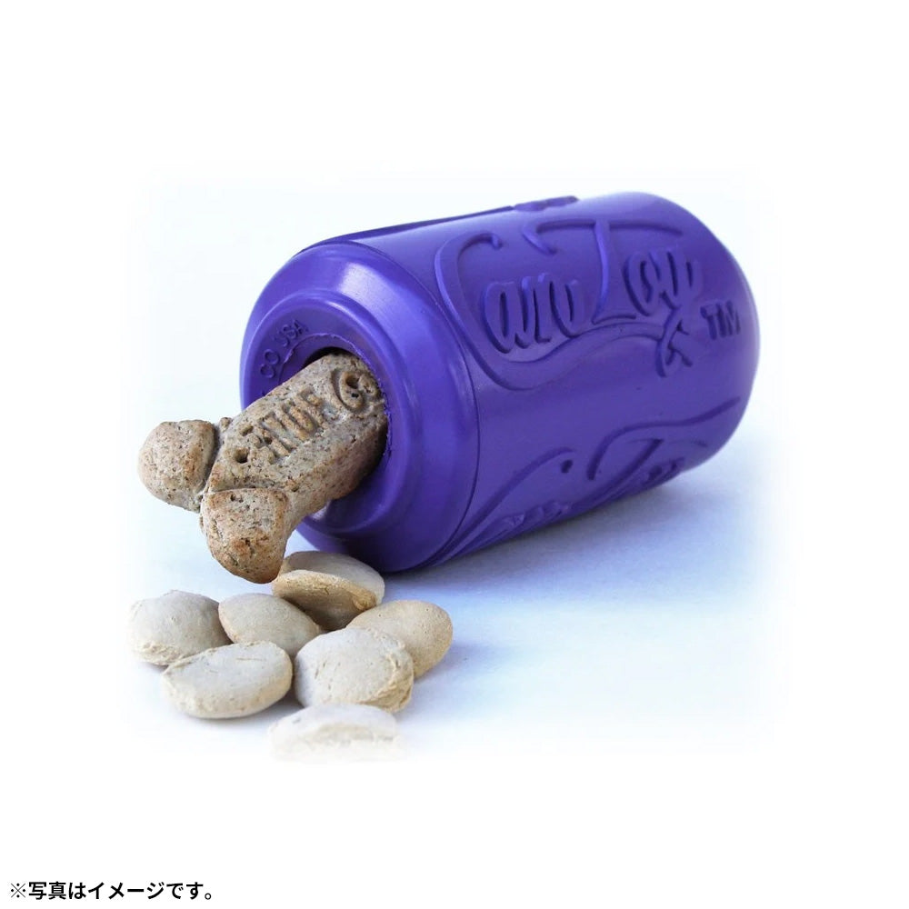 ソダパップ チュートイ&トリートディスペンサー 缶トイ M グレープクラッシュ