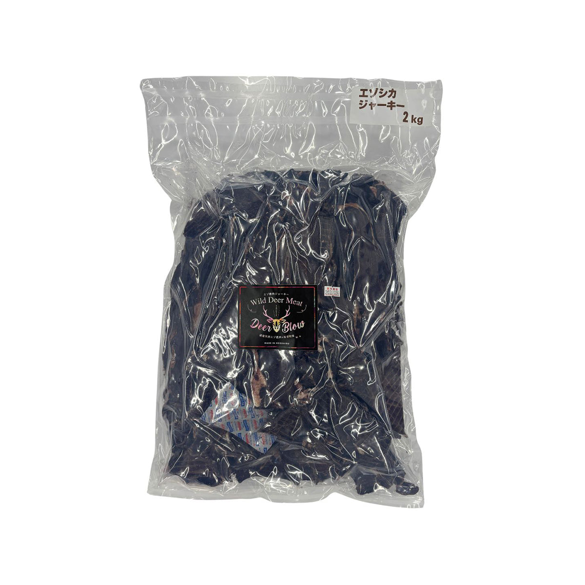 ディアブロ DEER BLOW 犬用おやつ ワイルドミート エゾ鹿肉ジャーキー 2kg【送料無料】