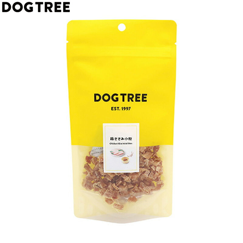 ドッグツリー 犬用おやつ 鶏ささみ 小粒 M 約40g 国産 無添加