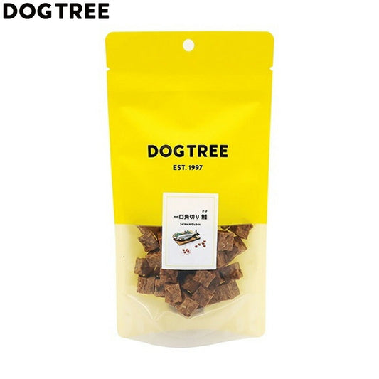 ドッグツリー 犬用おやつ 一口角切り鮭(さけ) 約40g 国産 無添加