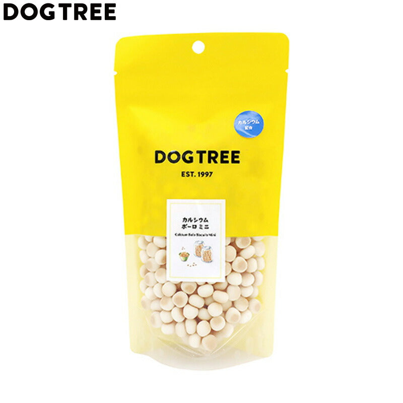 ドッグツリー 犬用おやつ カルシウムボーロ ミニ M 約100g 国産 無添加