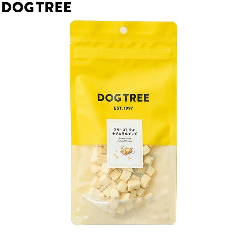 ドッグツリー 犬用おやつ フリーズドライ ナチュラルチーズ M 約35g 国産 無添加