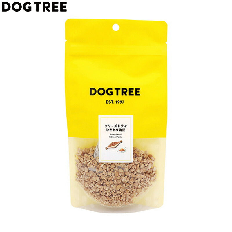 ドッグツリー 犬用おやつ フリーズドライ ひきわり納豆 M 約25g 国産 無添加