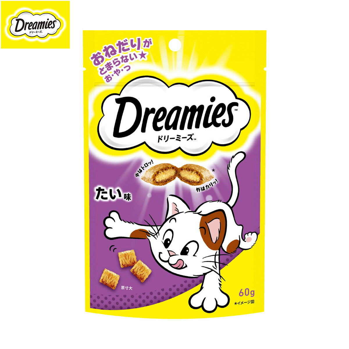 ドリーミーズ 猫用おやつ たい味 60g マースジャパン キャットトリーツ