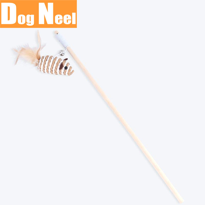 DOG NEEL ドッグニール 猫のおもちゃ 猫じゃらし マウスフェザー