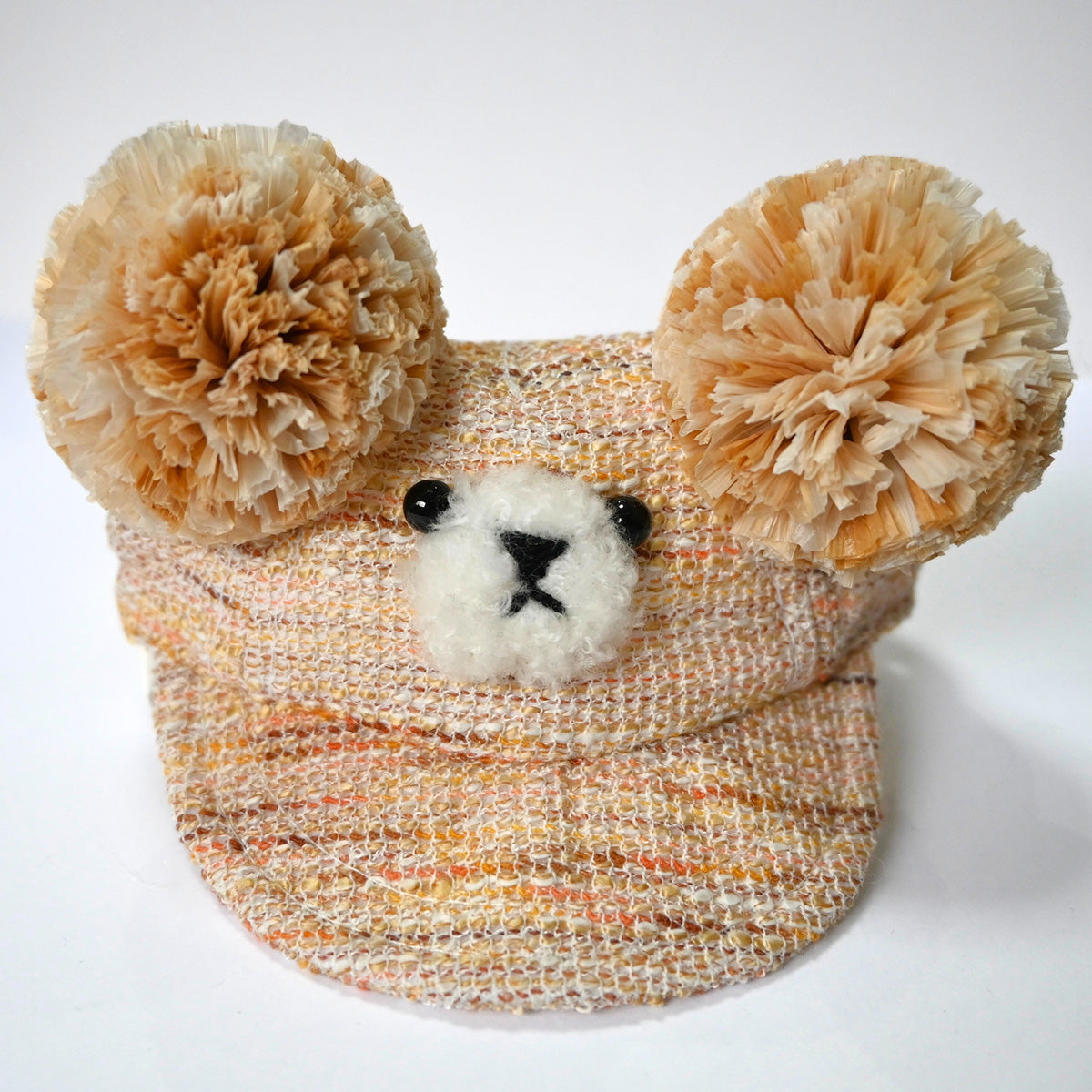 犬の帽子 ガーデンオブエデン くま&うさぎキャップ M Bear