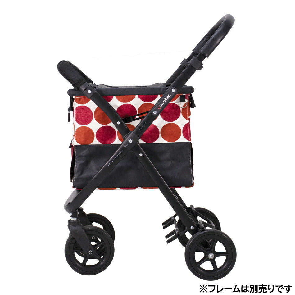 ゴーウォーカー gowalker ペットキャリーバッグ チャルカドットレッド【送料無料】