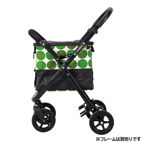 ゴーウォーカー gowalker ペットキャリーバッグ チャルカドットグリーン【送料無料】