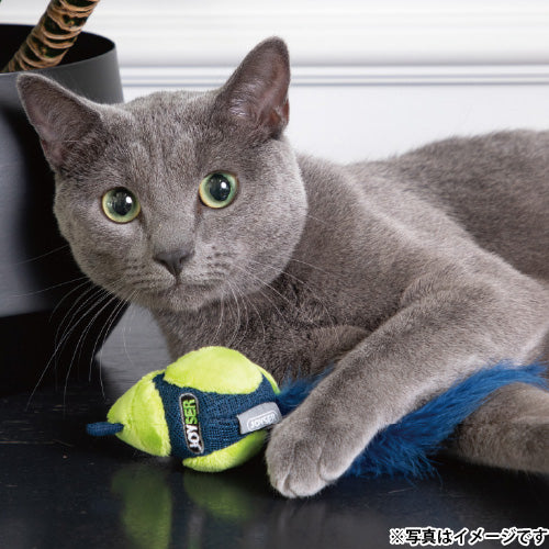 ジョイサー JOYSER サウンドチップバード 猫用おもちゃ ライム