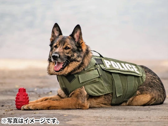 ソダパップ チュートイ&トリートディスペンサー USA-K9 グレネード L レッド【送料無料】