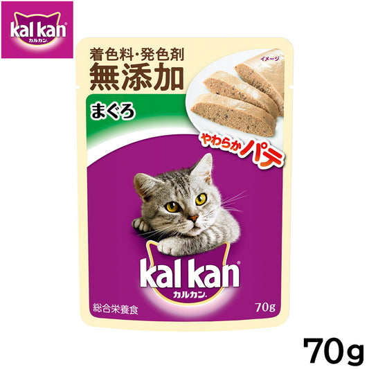 カルカン キャットフード パウチ 成猫用 やわらかパテ まぐろ 70g パテ ペースト
