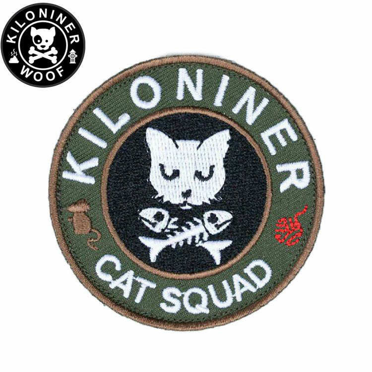 KILONINER キロナイナー カスタマイズ用パッチ CAT SQUAD Patch Jungle