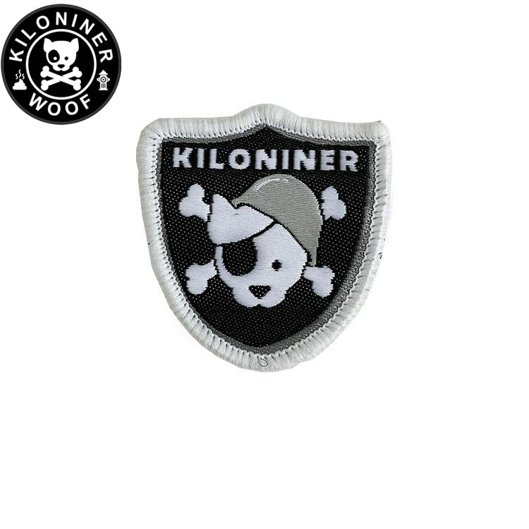 KILONINER キロナイナー カスタマイズ用パッチ Mini Pirate Dawg Patch
