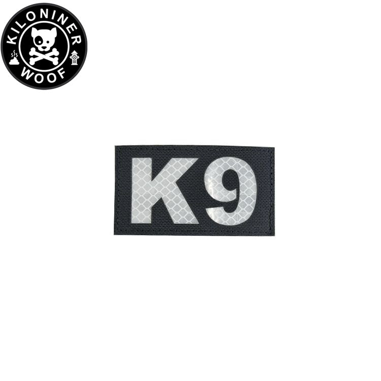 KILONINER キロナイナー カスタマイズ用パッチ K9 Patch L Black