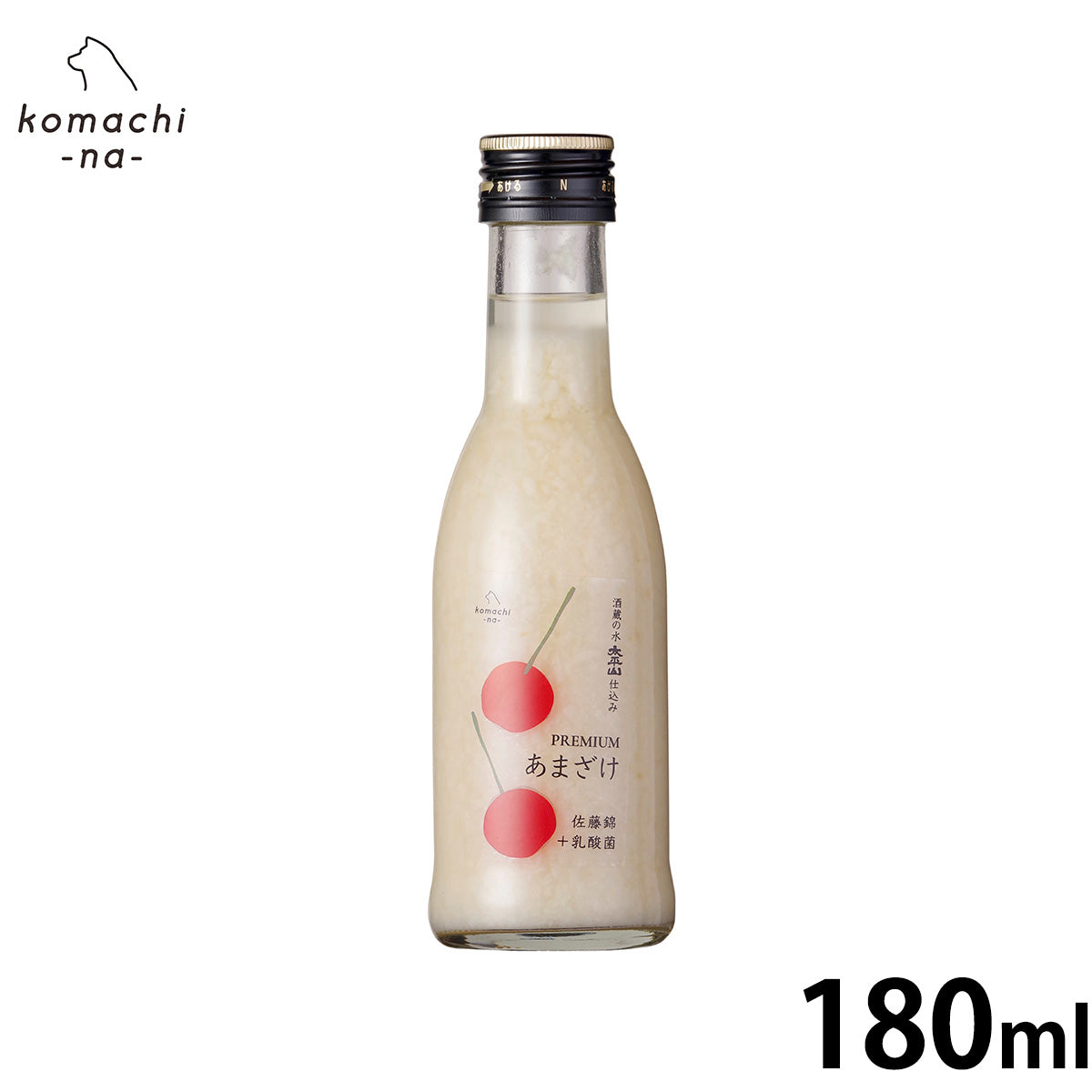 komachi-na- (こまちな) 犬用おやつ プレミアムあまざけ 佐藤錦 180ml