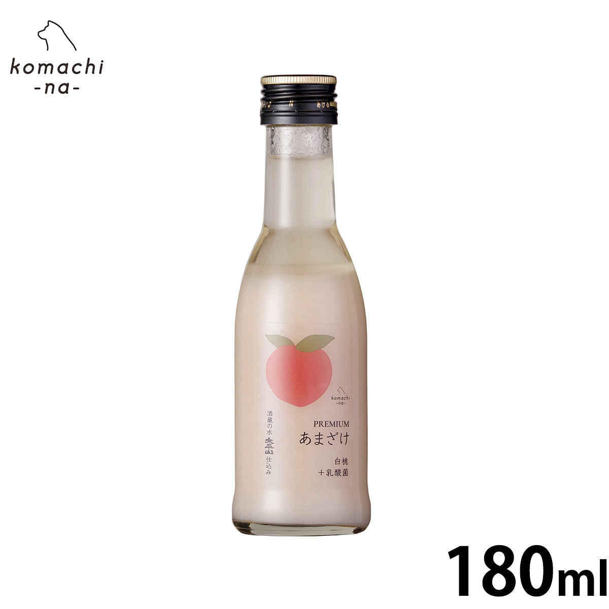 komachi-na- (こまちな) 犬用おやつ プレミアムあまざけ 白桃 180ml