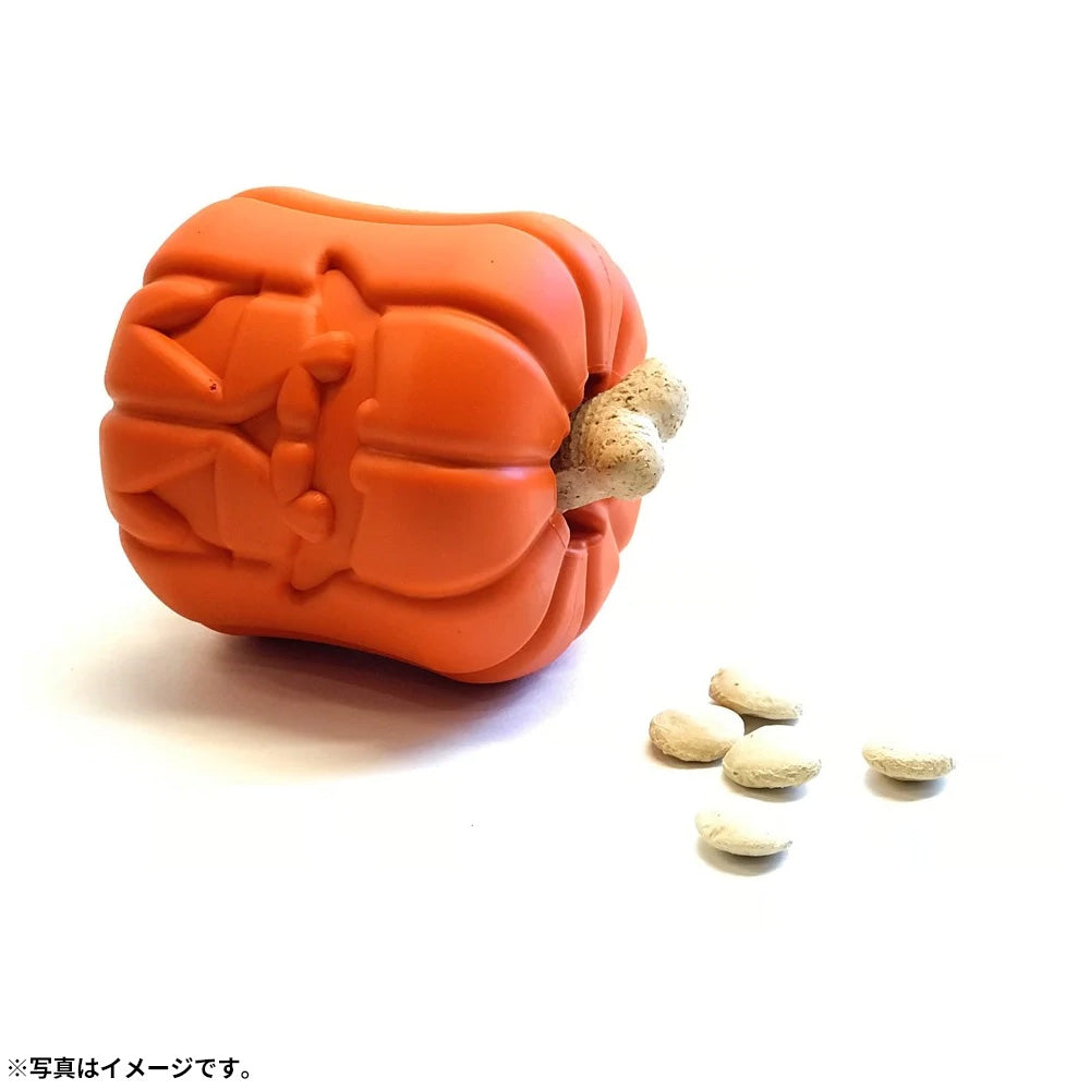 ソダパップ チュートイ&トリートディスペンサー MKB 大カボチャ L オレンジ【送料無料】