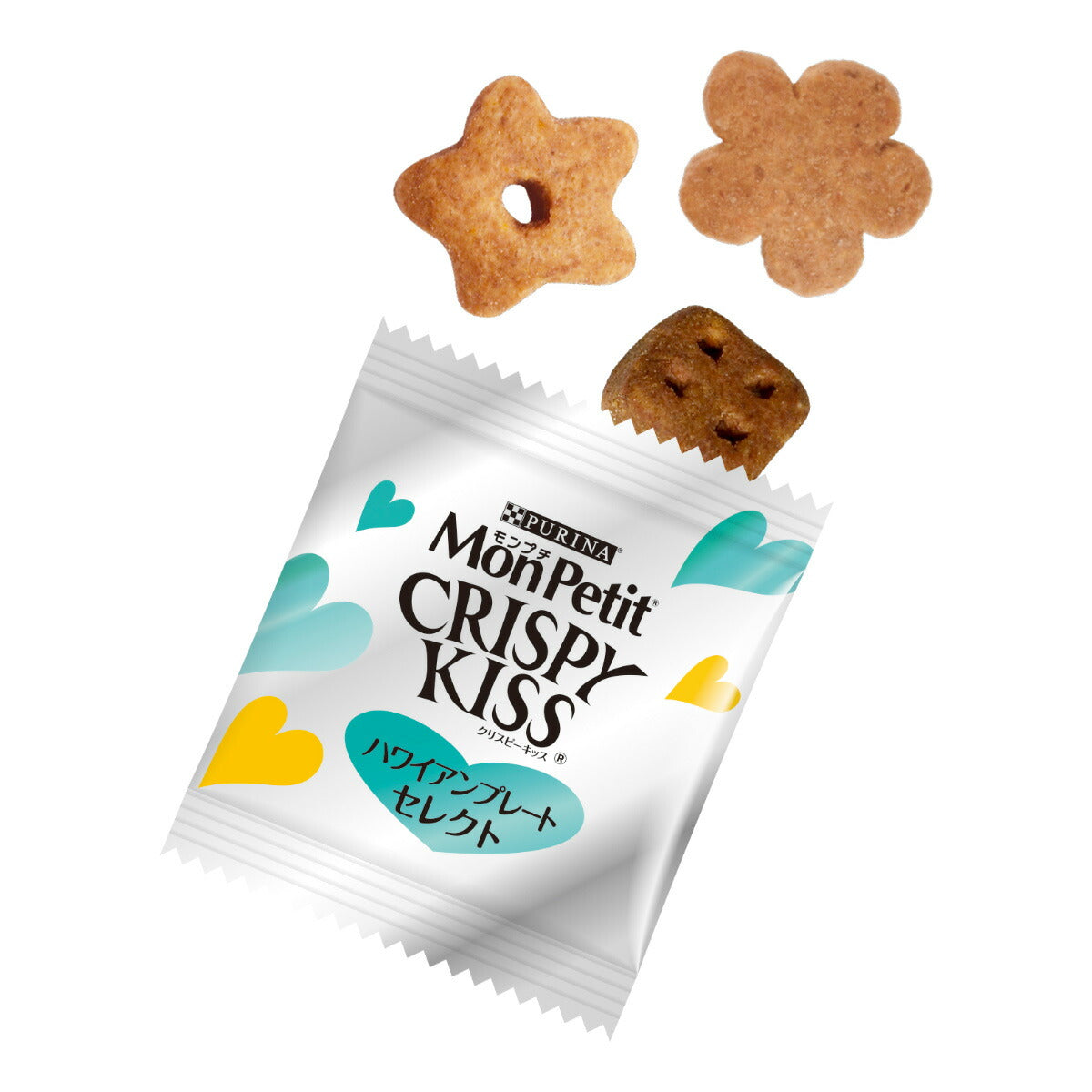 ピュリナ モンプチ クリスピーキッス バラエティパック 贅沢オーシャンセレクト 144g 猫用 キャットフード