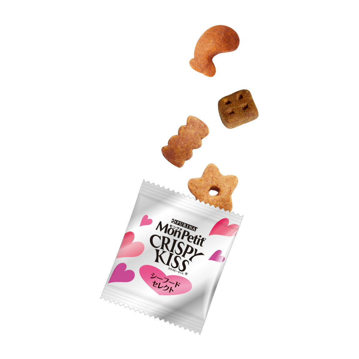 ピュリナ モンプチ クリスピーキッス バラエティパック セレクトシリーズ 144g 猫用 キャットフード
