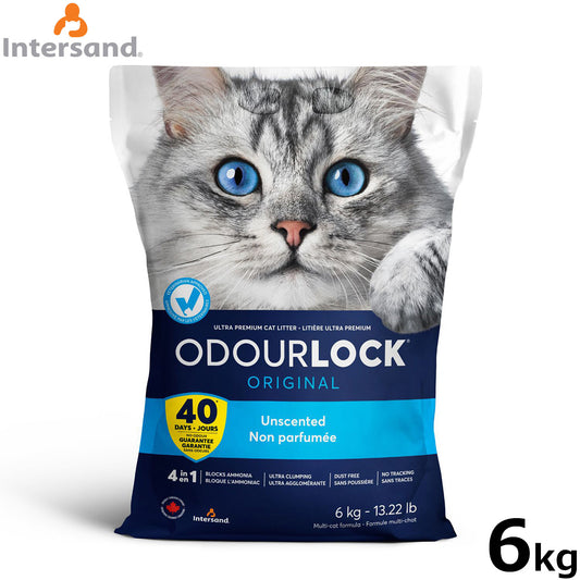 オードロック 6kg 鉱物系(ベントナイト)猫砂