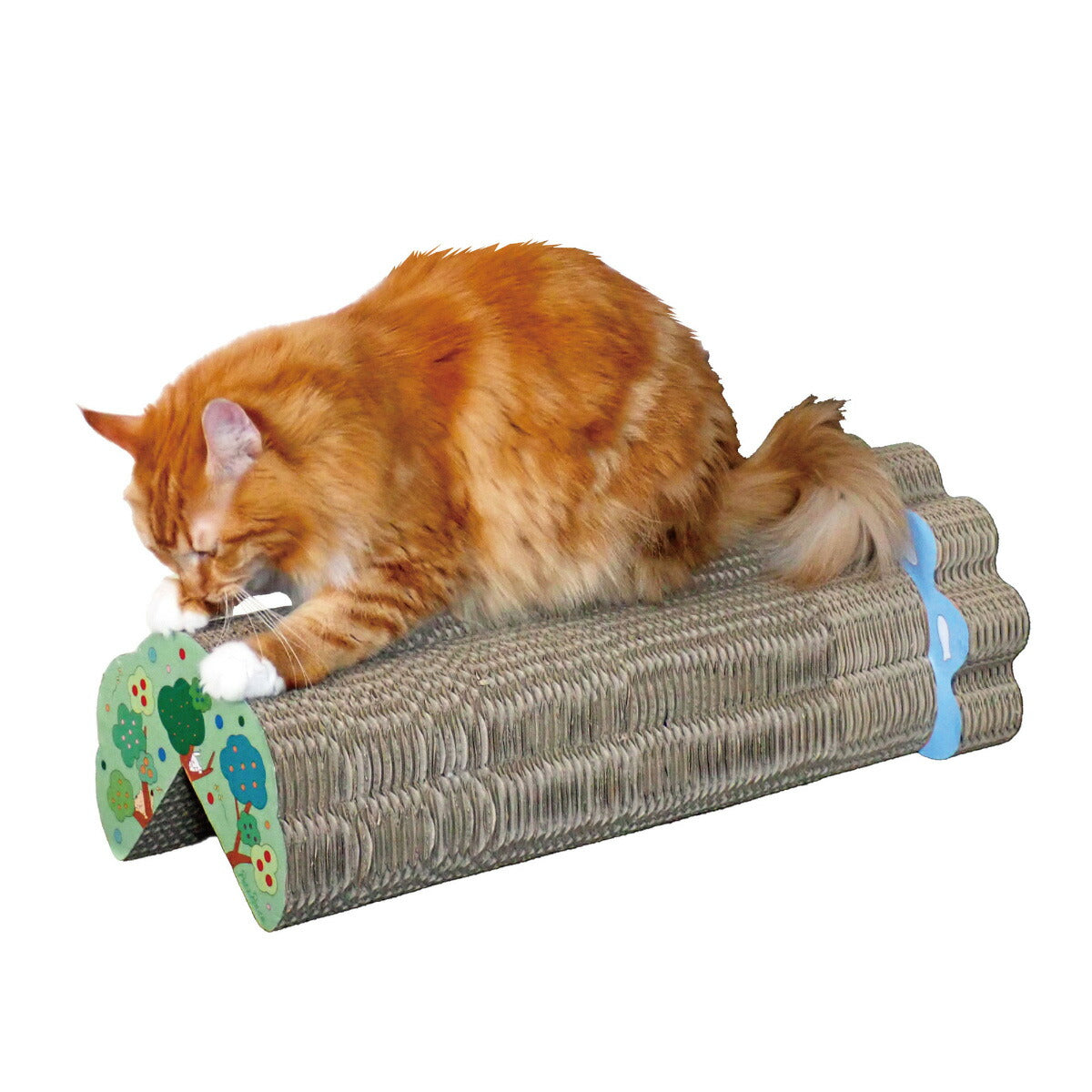 ペッツルート にゃんこのコーナー爪とぎ【送料無料】 猫用おもちゃ