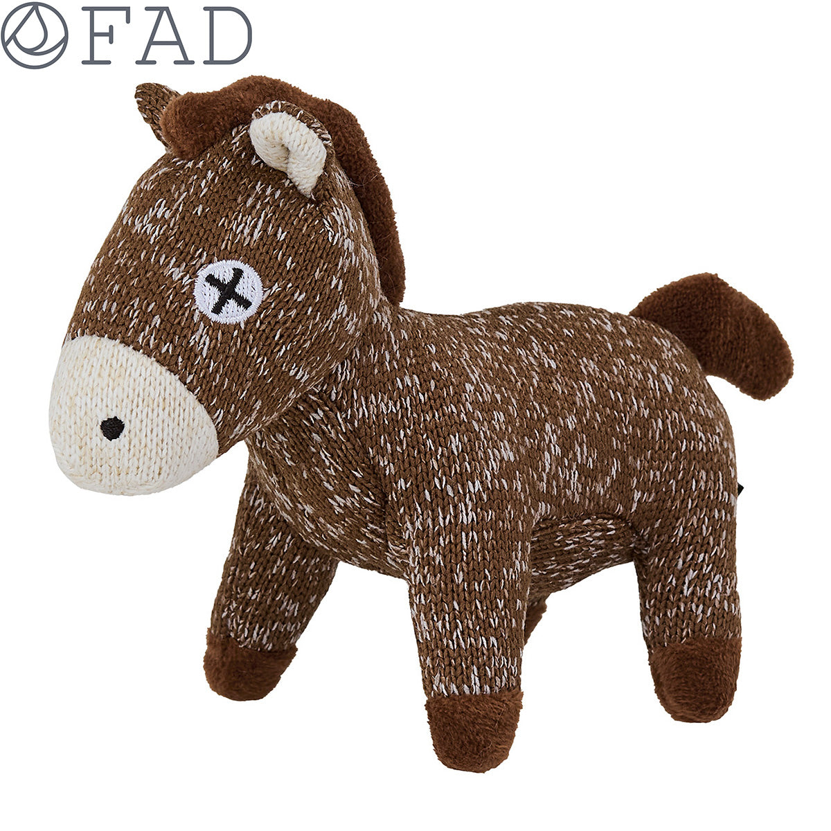 ダッドウェイペット ファッド FAD 干支プラッシュトイ ホース ワイド 犬のおもちゃ S ブラウン