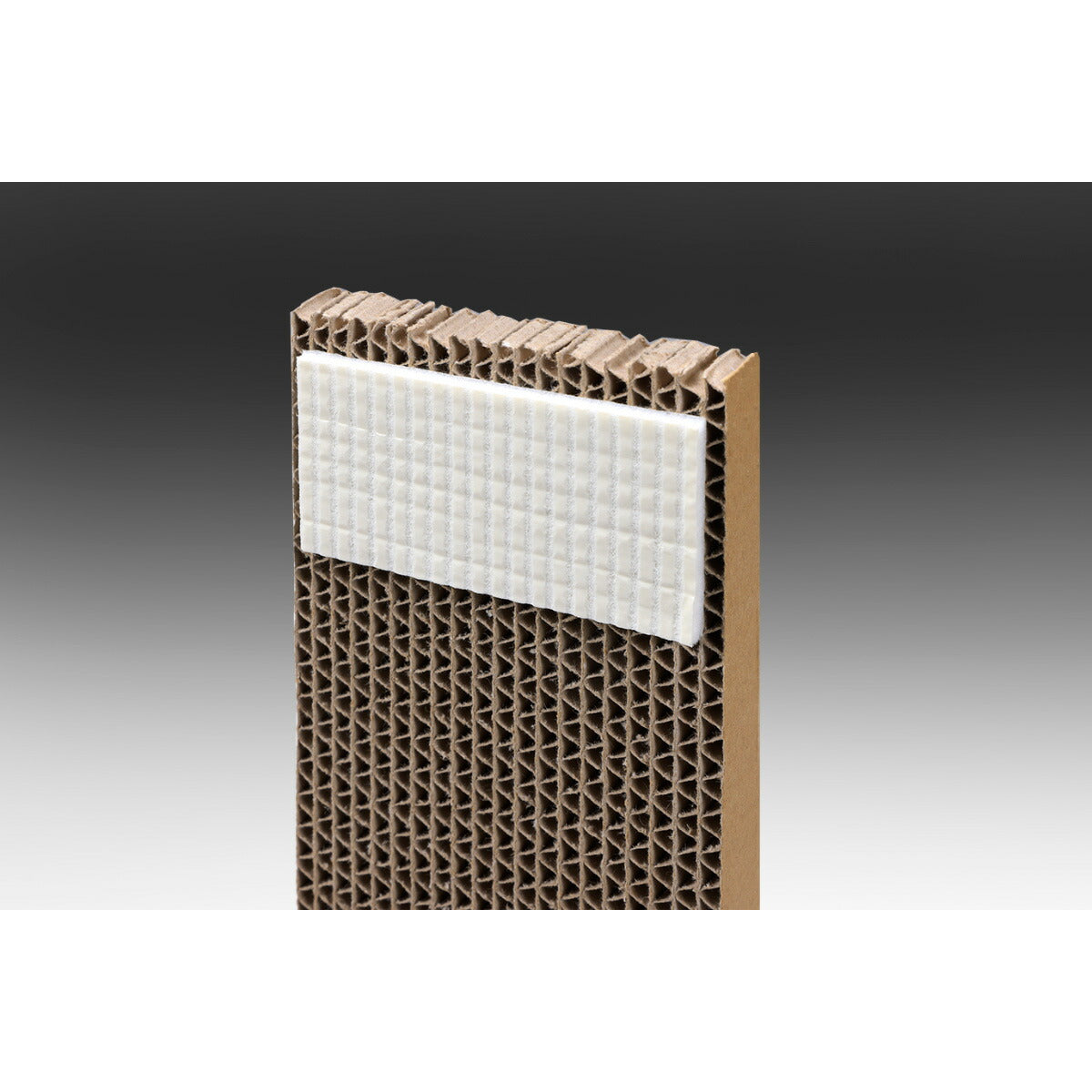 サンコー おくだけ吸着 コーナーにも貼れる猫のつめとぎ 段ボール 2枚