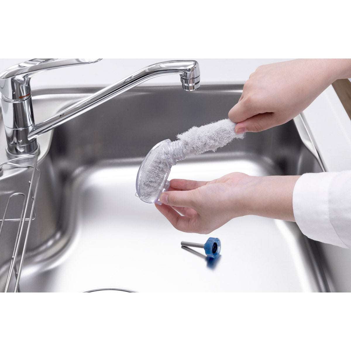 サンコー びっくりフレッシュ 水飲みボトル洗い ミニ グレー グレー