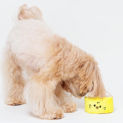 Solgra ソルグラ 犬用おもちゃ ぴよぴよ玉子焼き イエロー