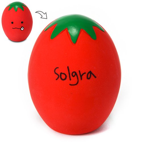 Solgra ソルグラ 犬用おもちゃ トマトラテックスTOY レッド