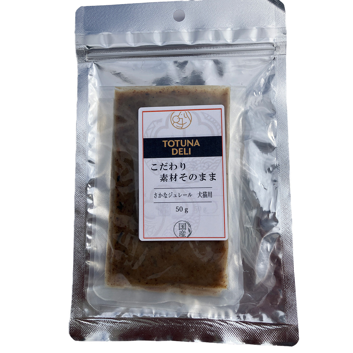 トトゥナデリ TOTUNA DELI 国産おやつ 犬用猫用 さかなジュレール 50g