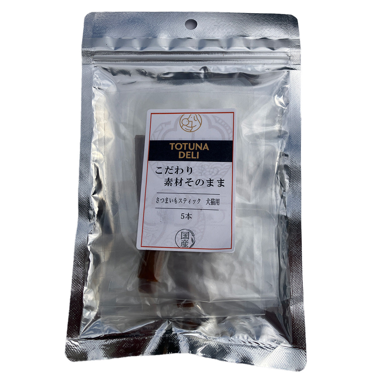 トトゥナデリ TOTUNA DELI 国産おやつ 犬用猫用 さつまいもスティック 5本