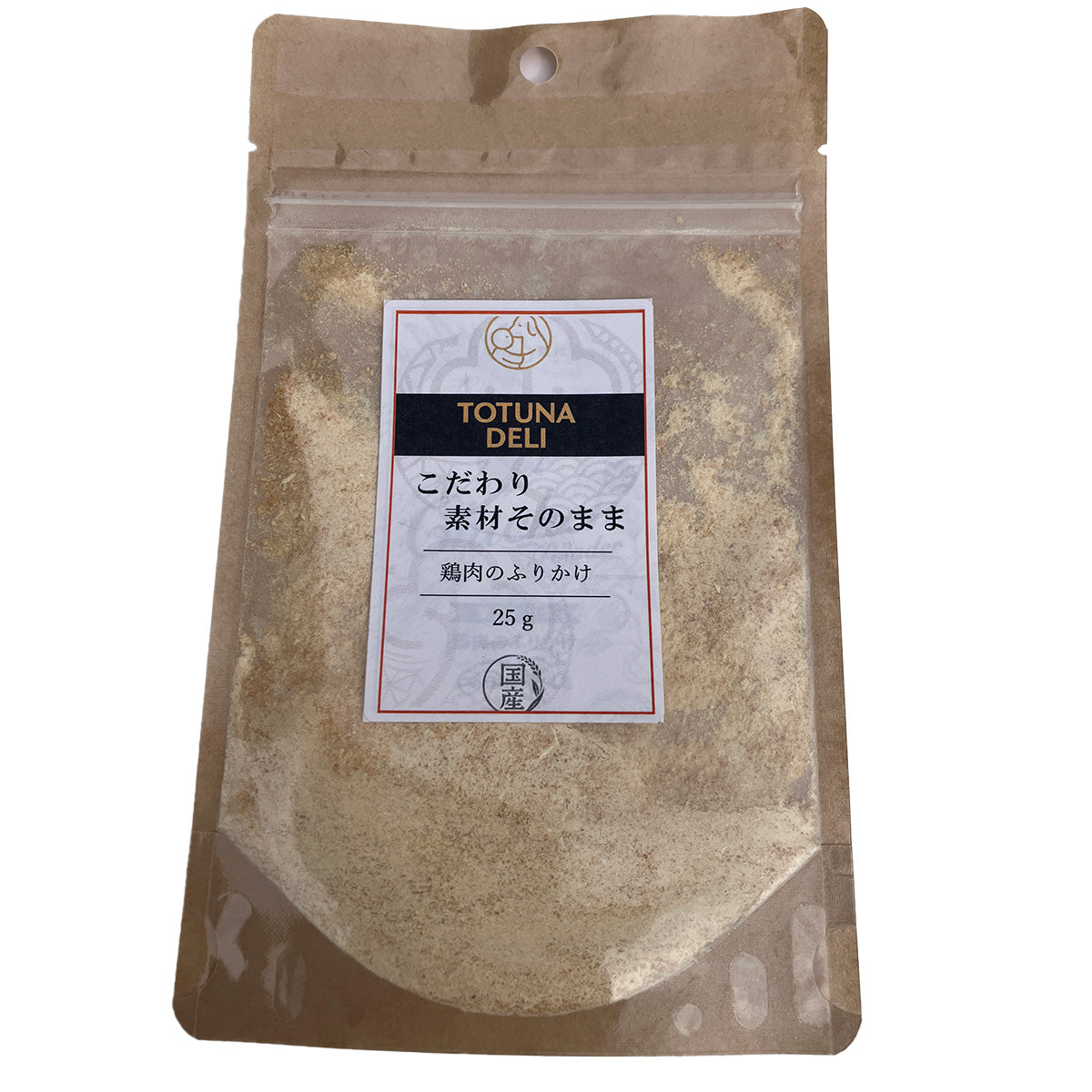 トトゥナデリ TOTUNA DELI 国産おやつ 犬用 鶏肉のふりかけ 25g