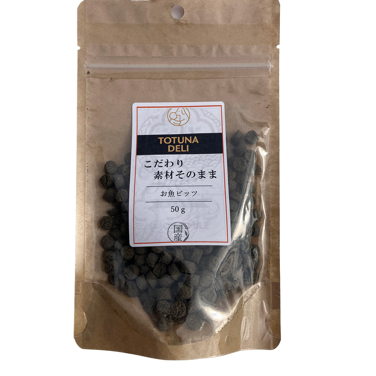 トトゥナデリ TOTUNA DELI 国産おやつ 犬用 お魚ビッツ 50g