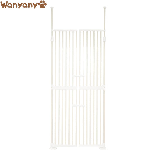 Wanyanya わにゃにゃ ねこ脱走防止ゲート にゃんドア クリーム【送料無料】