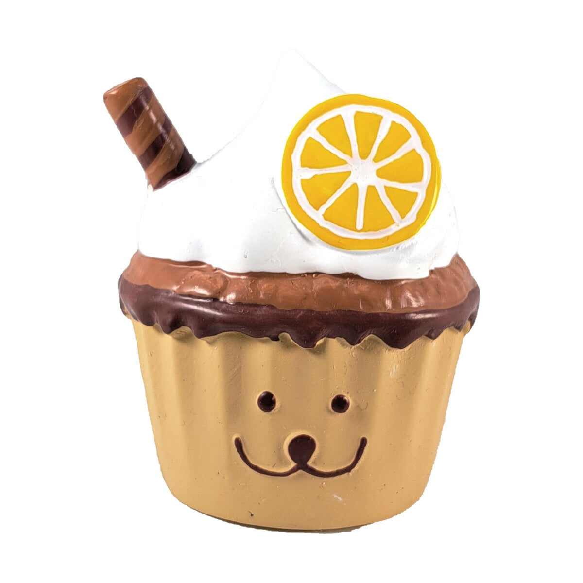 プラッツ 犬用おもちゃ テイクアウト! チョコケーキセット 音が鳴る やわらかい ラテックス スクィーカー付