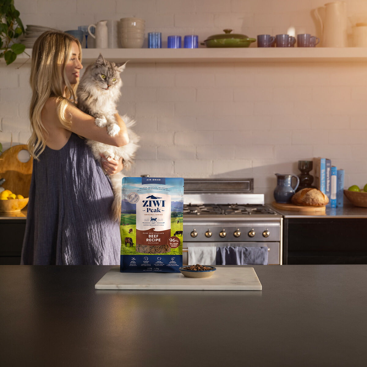 ジウィ ZIWI エアドライ キャットフード グラスフェッドビーフ 400g×8個セット