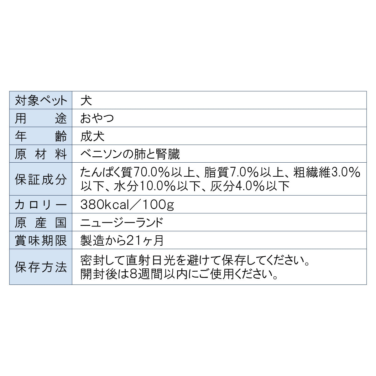 ジウィ ZIWI ドッグトリーツ ベニソン ラング&キドニー 60g×10個セット